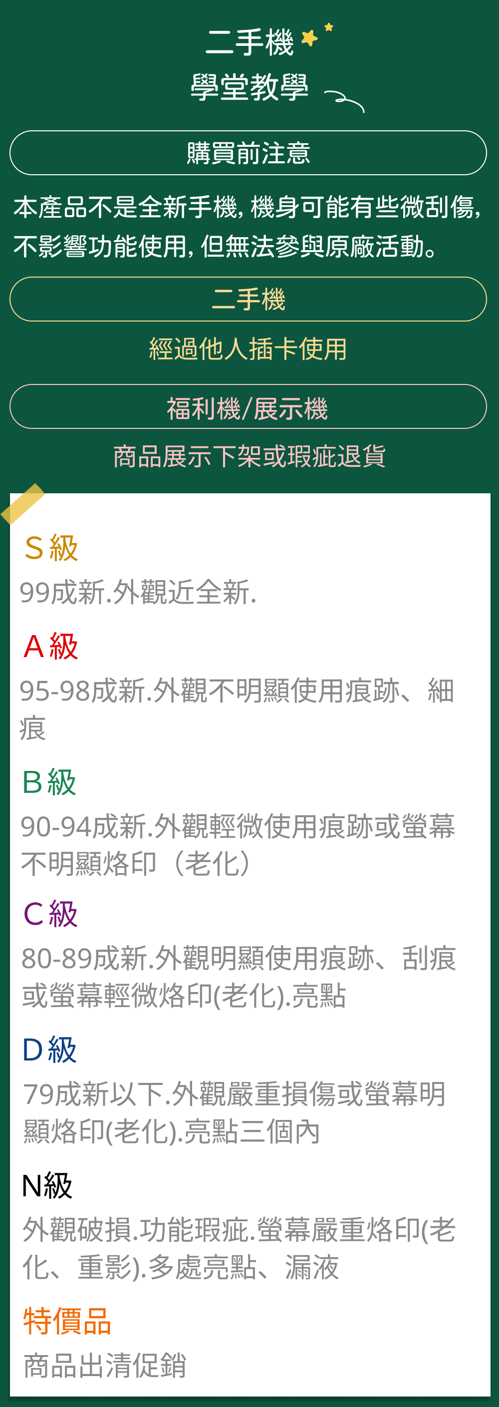 二手機教學